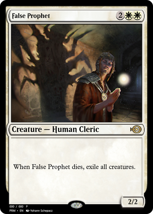False Prophet (PRM-62469) - rare - Foil