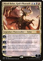 Nicol Bolas, God-Pharaoh (2X2-260) - mythic