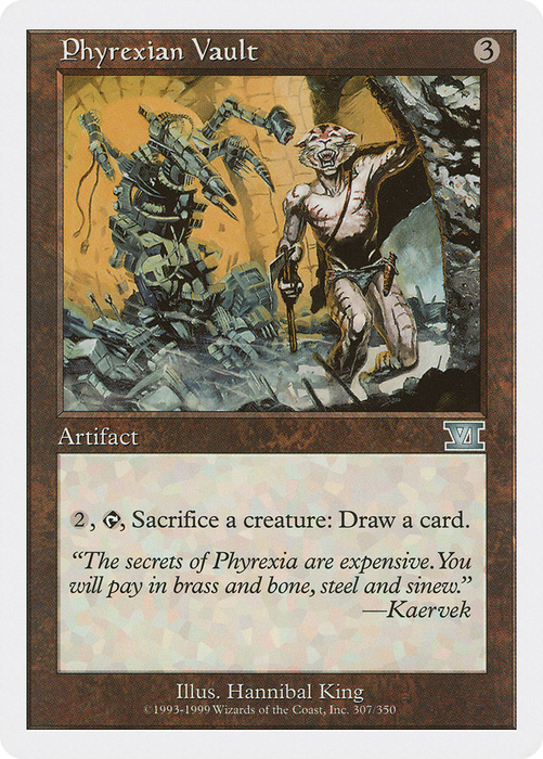 Phyrexian Vault (6ED-307) - uncommon
