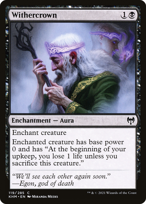 Withercrown (KHM-119) - common - Foil
