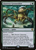 Llanowar Greenwidow (PPDMU-169P) - rare - Foil