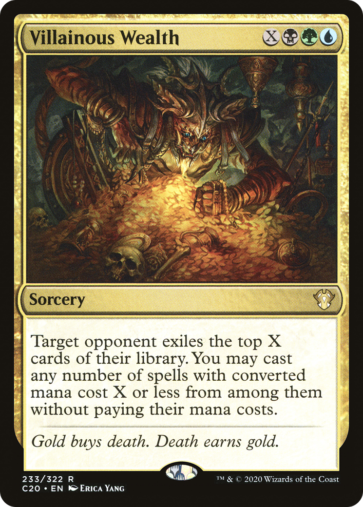 Villainous Wealth (C20-233) - rare