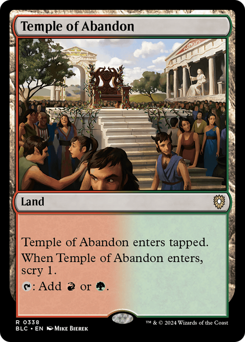 Temple of Abandon (BLC-338) - rare