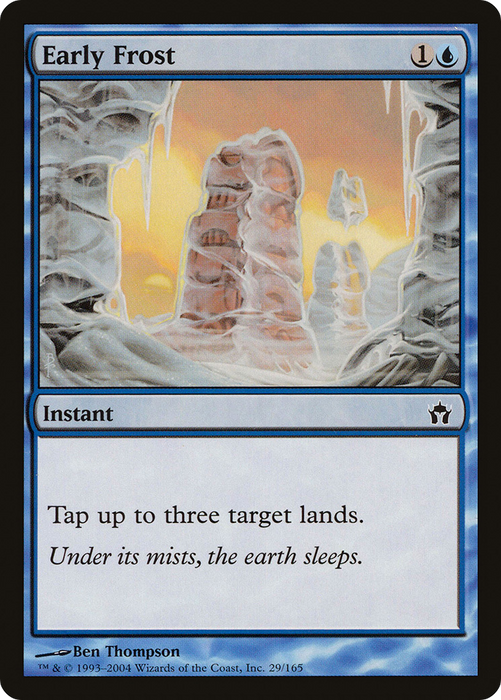 Early Frost (5DN-029) - common - Foil