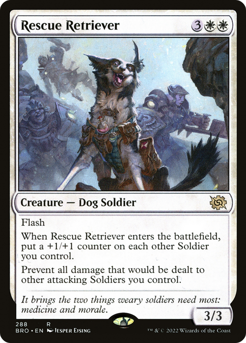 Rescue Retriever (BRO-288) - rare