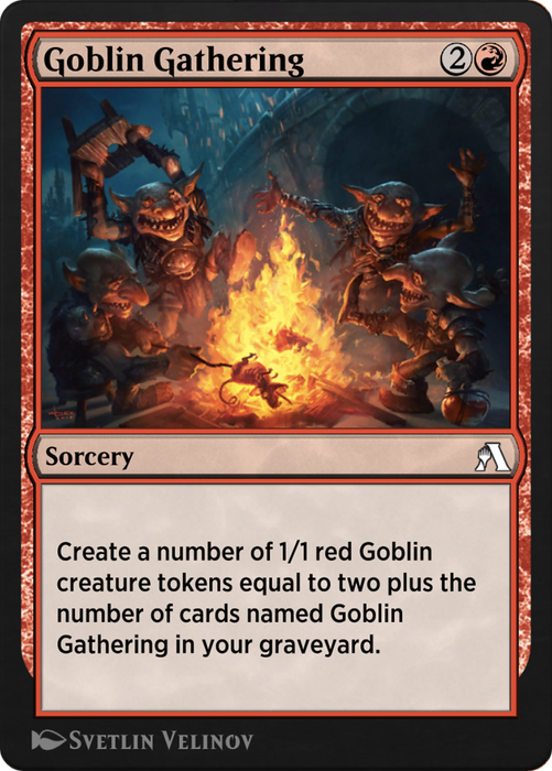 Goblin Gathering (ANB-071) - common