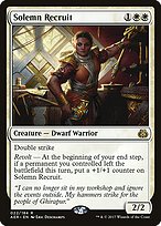Solemn Recruit (AER-022) - rare