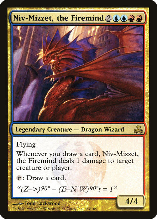 Niv-Mizzet, the Firemind (GPT-123) - rare