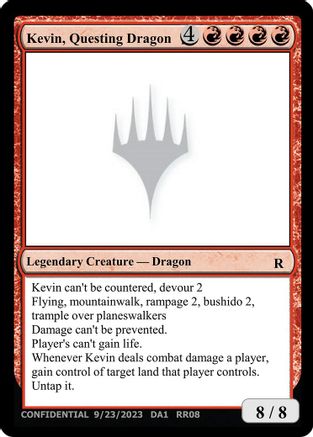Kevin, Questing Dragon (-) - promo