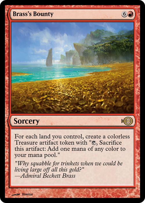 Brass's Bounty (PRM-66886) - rare - Foil