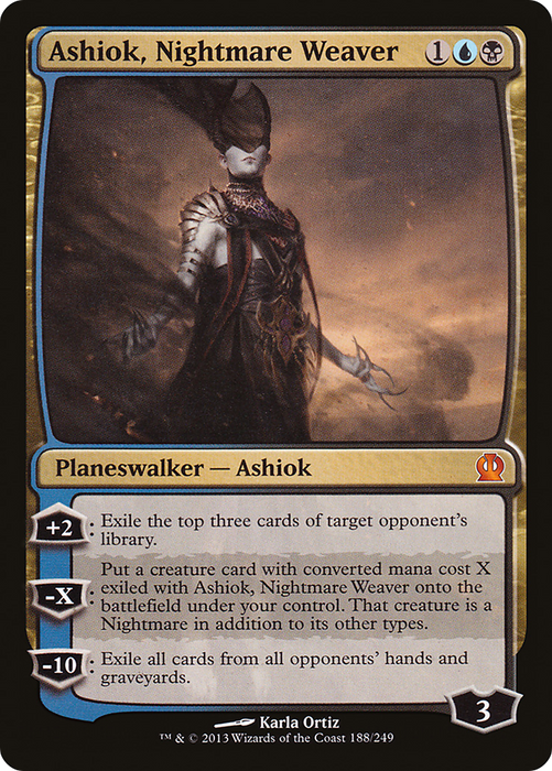 Ashiok, Nightmare Weaver (THS-188) - mythic - Foil