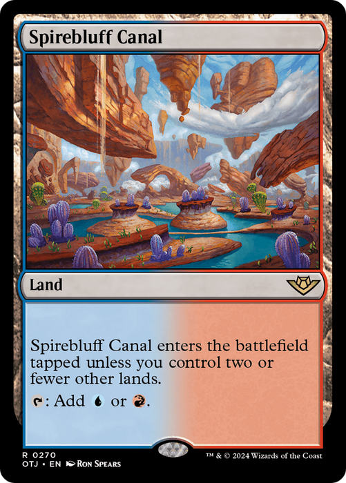 Spirebluff Canal (OTJ-270) - rare - Foil