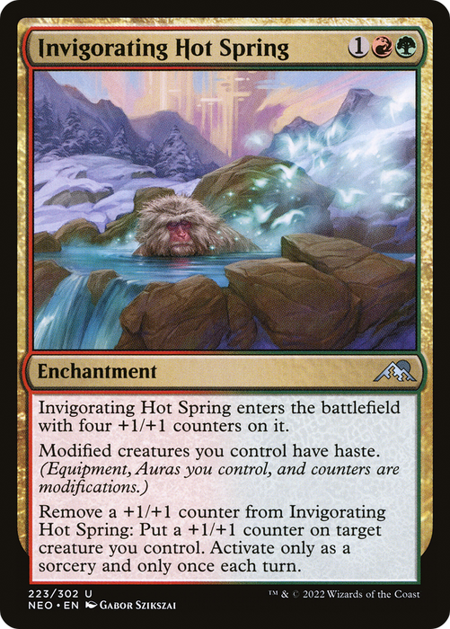 Invigorating Hot Spring (NEO-223) - uncommon