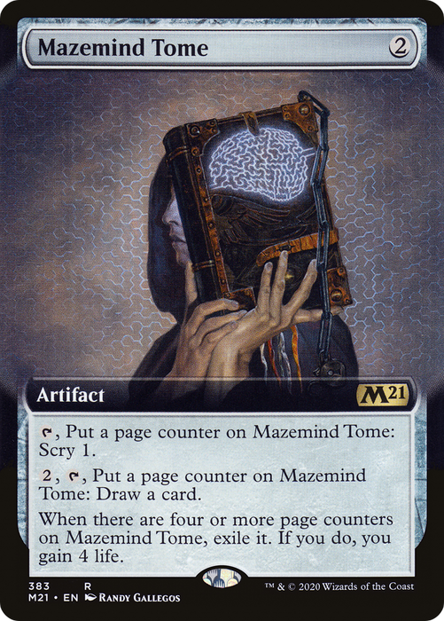 Mazemind Tome (M21-383) - rare: (Extended Art)