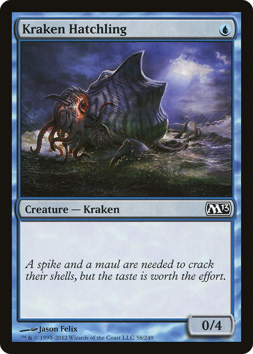 Kraken Hatchling (M13-058) - common
