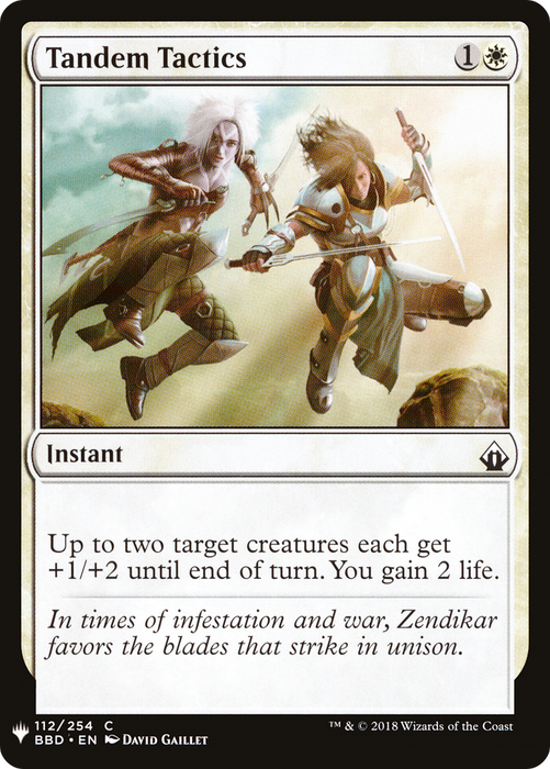 Tandem Tactics (LIST-BBD-112) - common
