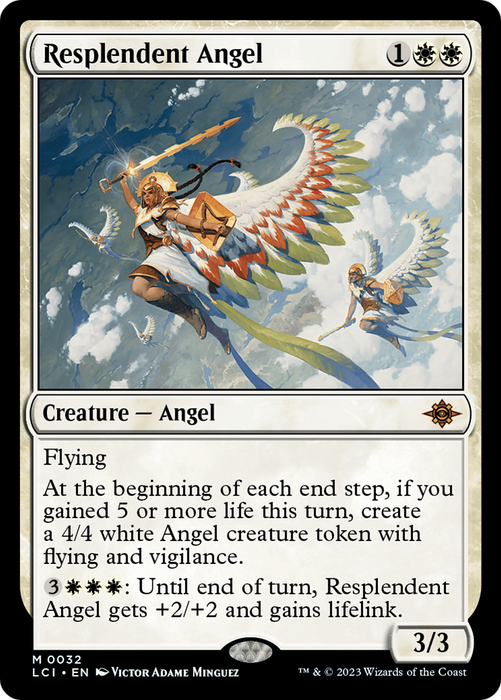 Resplendent Angel (LCI-032) - mythic - Foil
