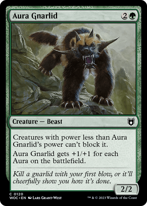 Aura Gnarlid (WOC-120) - common