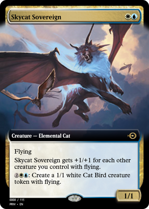 Skycat Sovereign (PRM-80819) - rare - Foil
