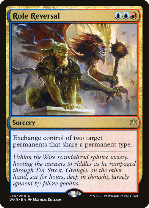Role Reversal (WAR-214) - rare