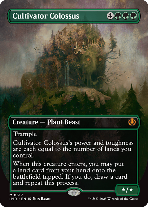 Cultivator Colossus (INR-317) - mythic (Borderless)