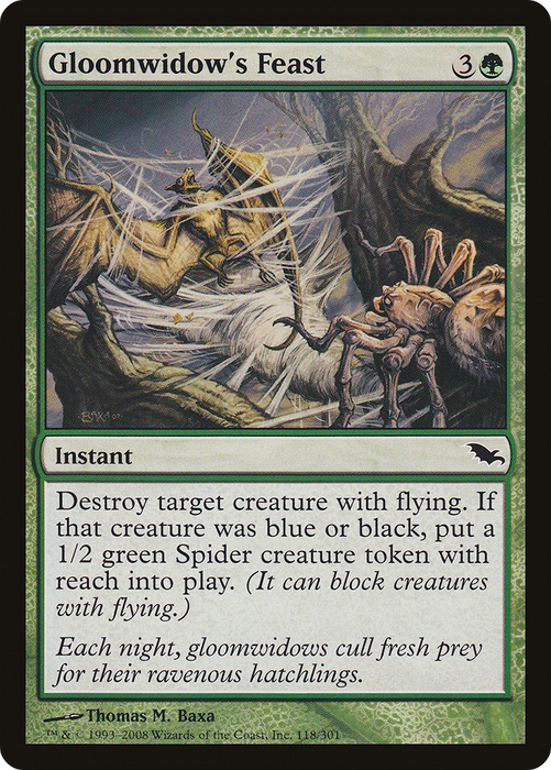 Gloomwidow's Feast (SHM-118) - common - Foil