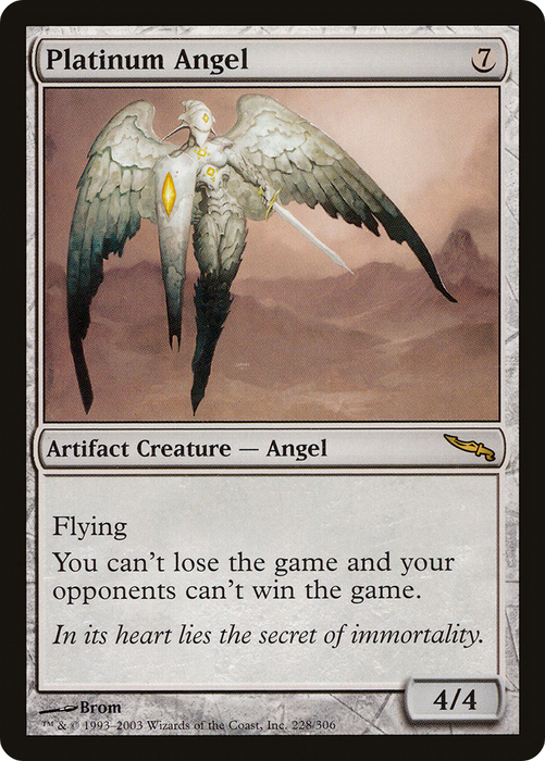 Platinum Angel (MRD-228) - rare - Foil