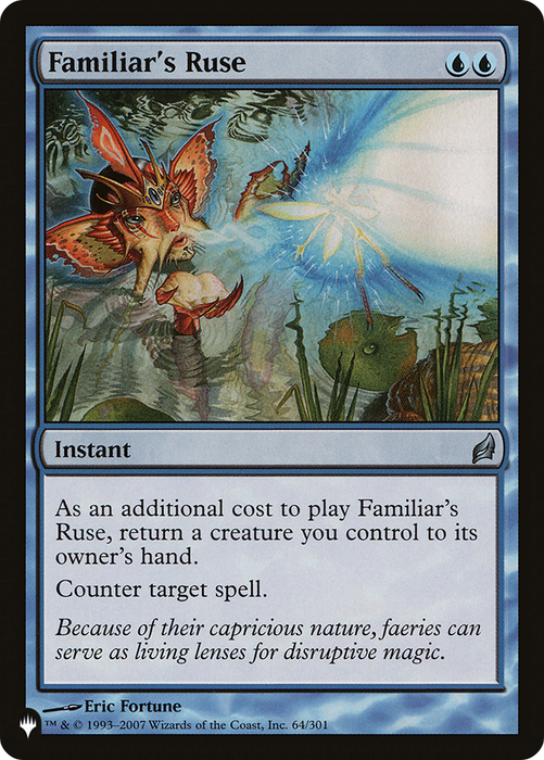 Familiar's Ruse (LIST-LRW-64) - uncommon