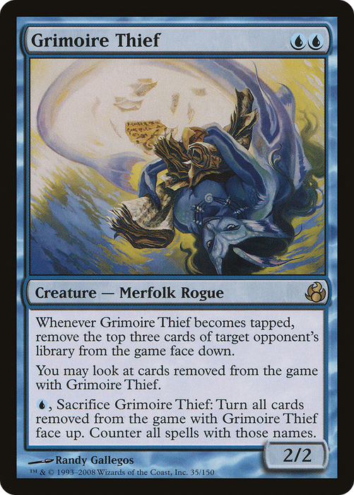 Grimoire Thief (MOR-035) - rare - Foil