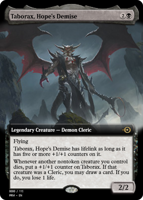 Taborax, Hope's Demise (PRM-83768) - rare