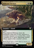 Infested Thrinax (M3C-074) - rare: (Extended Art)