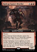 Redcap Gutter-Dweller (WOE-351) - rare: (Extended Art) - Foil