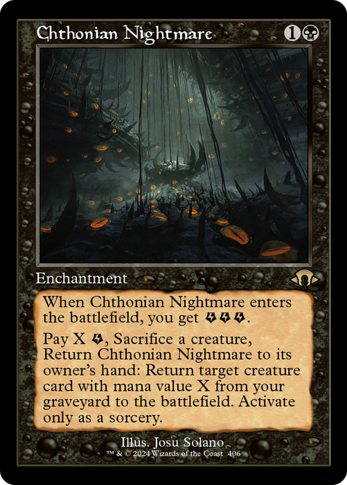 Chthonian Nightmare (MH3-406) - rare