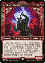 Arni Metalbrow (MAT-066) - rare: (Showcase) - Foil