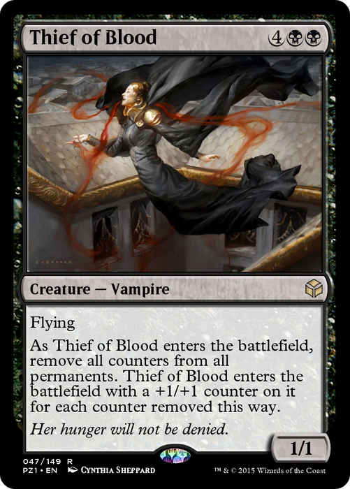 Thief of Blood (PZ1-047) - rare - Foil