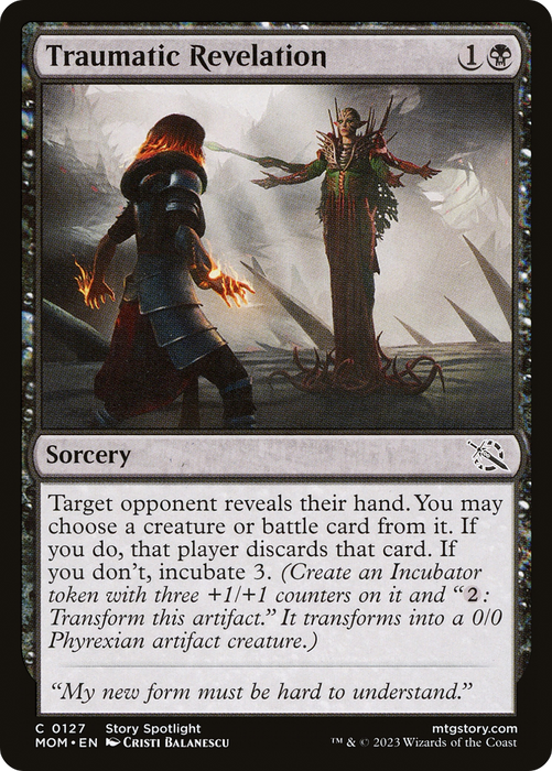 Traumatic Revelation (MOM-127) - common - Foil