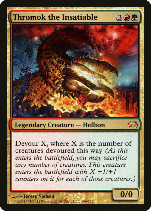 Thromok the Insatiable (PC2-106) - mythic - Foil
