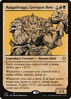 Raggadragga, Goreguts Boss (CLB-437) - rare: (Showcase)