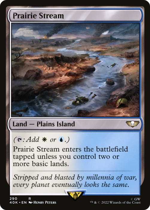 Prairie Stream (40K-290) - rare
