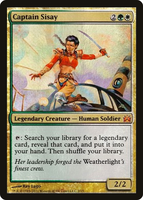 Captain Sisay (V11-002) - mythic - Foil