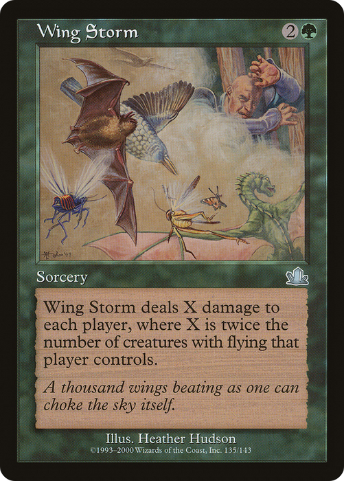 Wing Storm (PCY-135) - uncommon - Foil