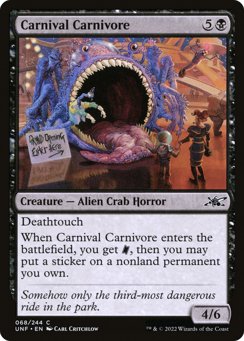 Carnival Carnivore (UNF-068) - common