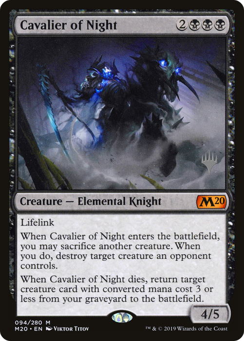 Cavalier of Night (PPM20-94P) - mythic - Foil