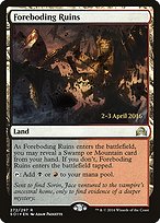 Foreboding Ruins (PRE-272S) - rare - Foil