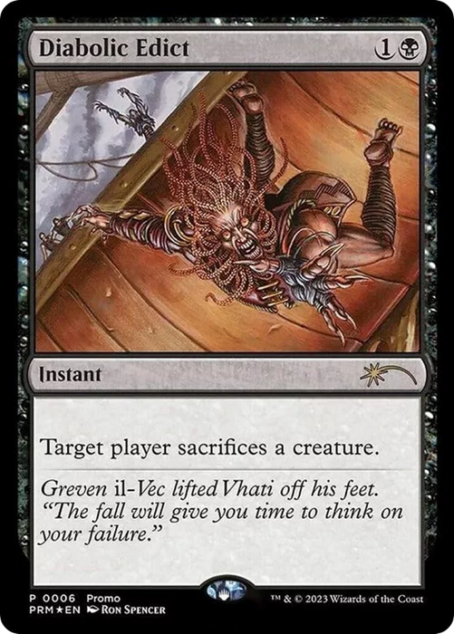 Diabolic Edict (MEDIA-2024-5) - rare - Foil