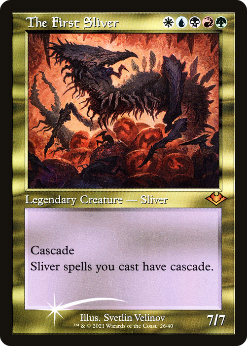 The First Sliver (MH1-026) - mythic - Etched Foil