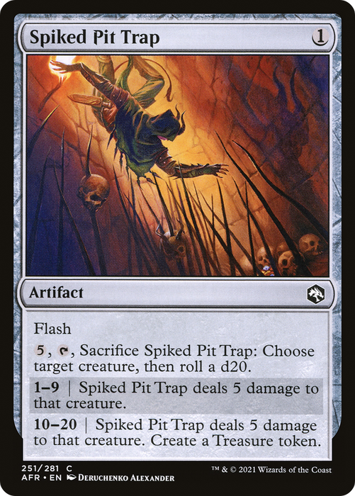 Spiked Pit Trap (AFR-251) - common