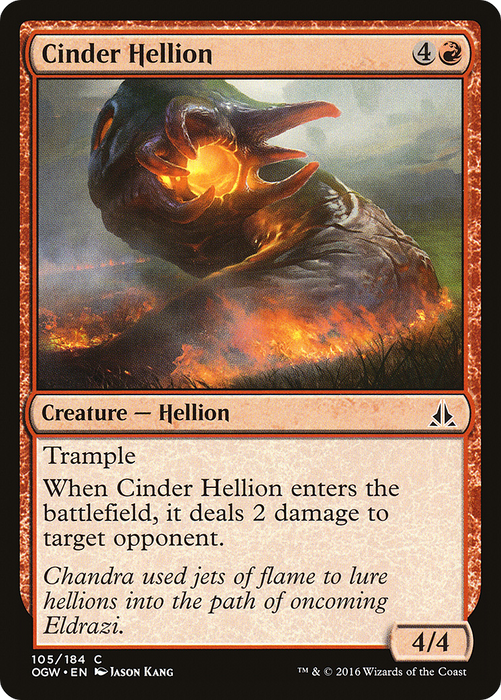 Cinder Hellion (OGW-105) - common