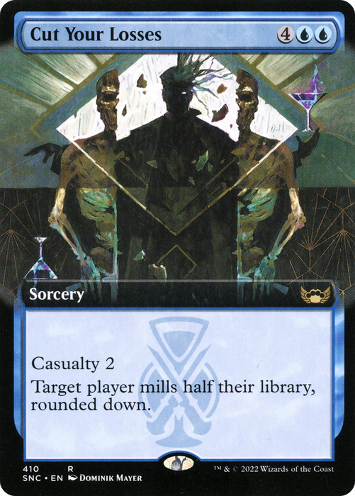 Cut Your Losses (SNC-410) - rare: (Extended Art) - Foil