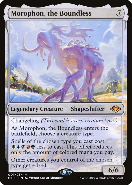 Morophon, the Boundless (PPMID-01P) - mythic